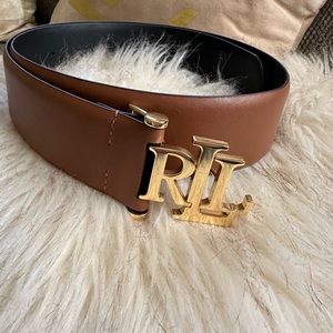 Authentic Ralph Lauren belt. New but to tags. Brown and black reversible.